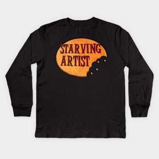 Starving Artist Kids Long Sleeve T-Shirt